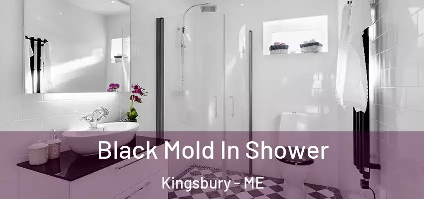  Black Mold In Shower Kingsbury - ME