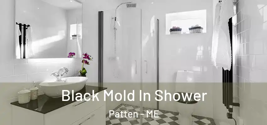  Black Mold In Shower Patten - ME